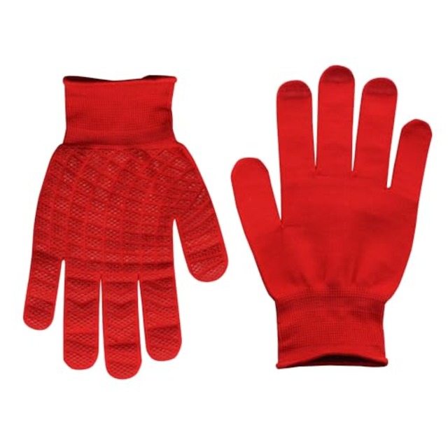 福徳 バージョンアップ吸ちゃん 赤 L 808-L-RED すべり止め手袋