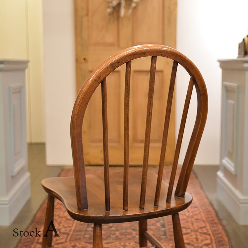 Ercol Hoop Back Chair (BR/Bell Seat)【A】 / アーコール フープバック チェア / 2102BNS-002A |  BANSE - 大阪箕面市アンティーク・ヴィンテージ家具・雑貨・食器・オブジェ・フラワーベースの専門店