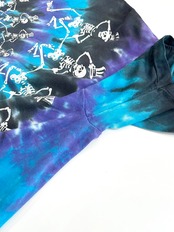90s GRATEFUL DEAD Tie Dye ROCK Tee Size L程