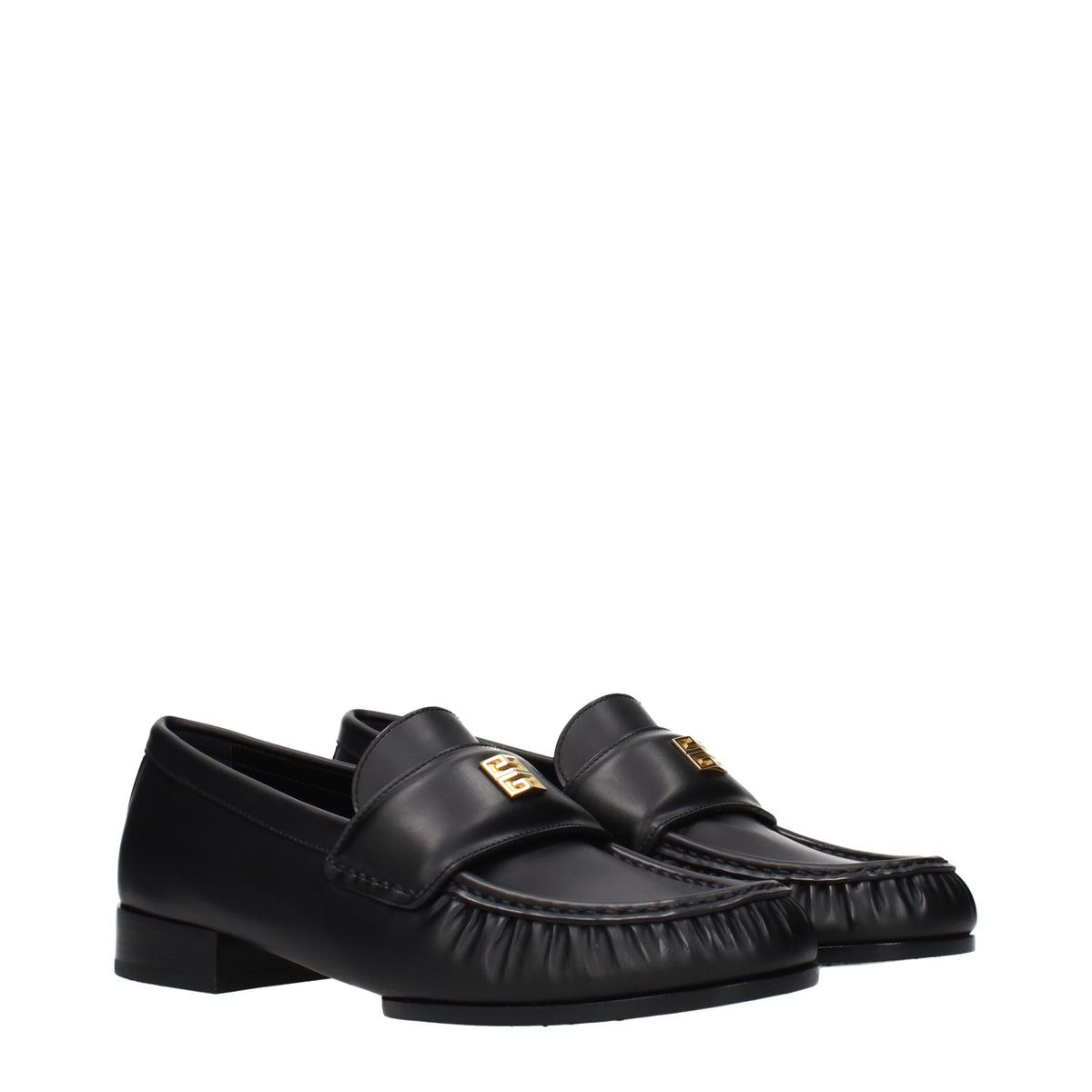 GIVENCHY ジバンシィ レディース ローファー レザー ブラック