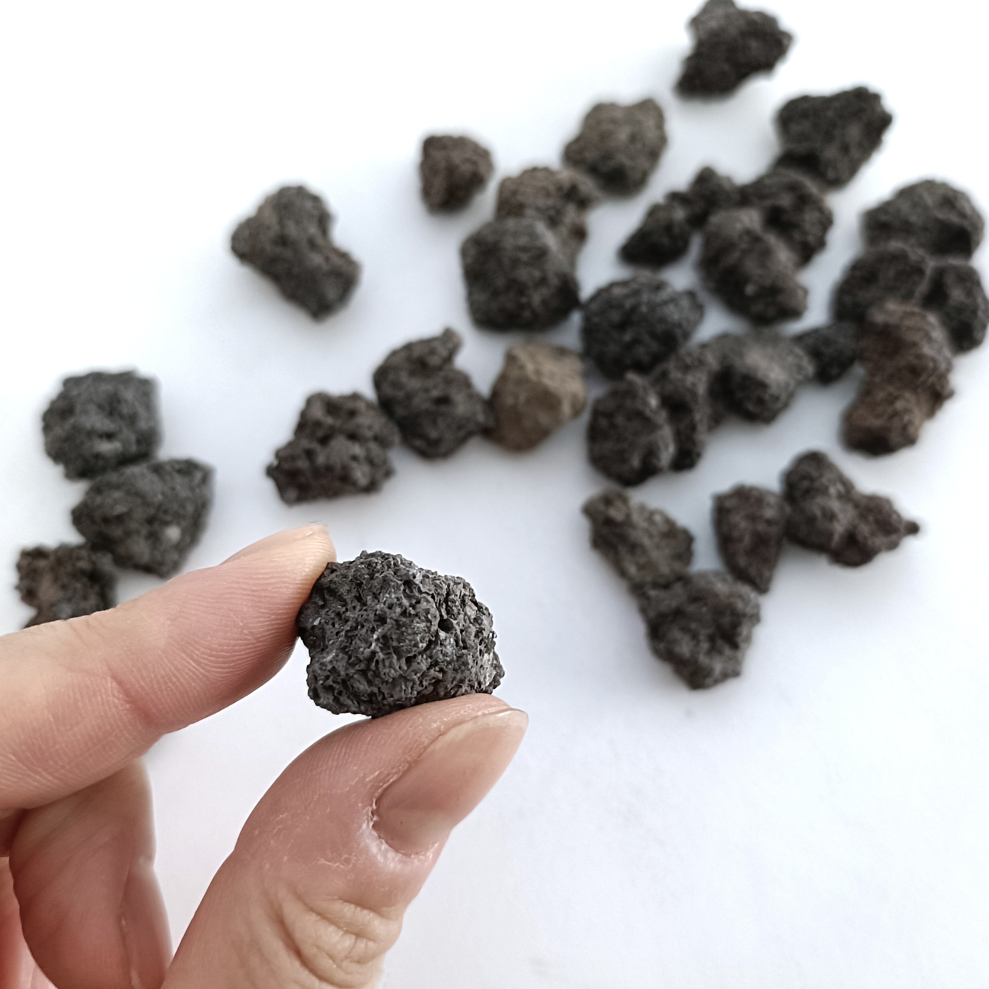 溶岩石 SSサイズ（1〜2㎝）100g【レイアウト用】 | 苔テラリウム専門