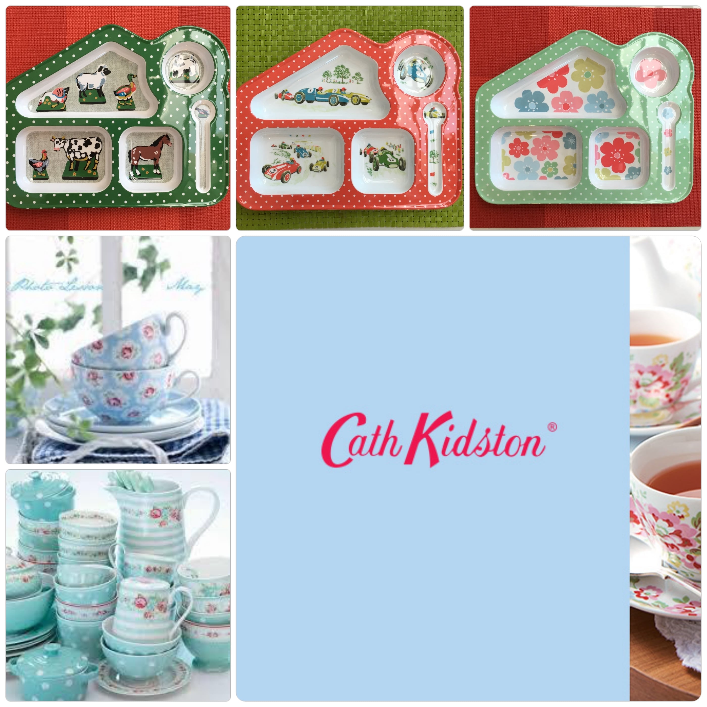Cath Kidston【キャスキッドソン】 メラミン食器 カウボーイ キッズ