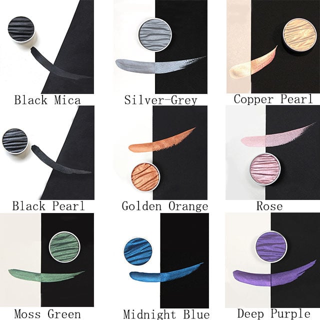 FINETEC coliro Pearl Color Mix | カリグラフィー道具・用品専門店