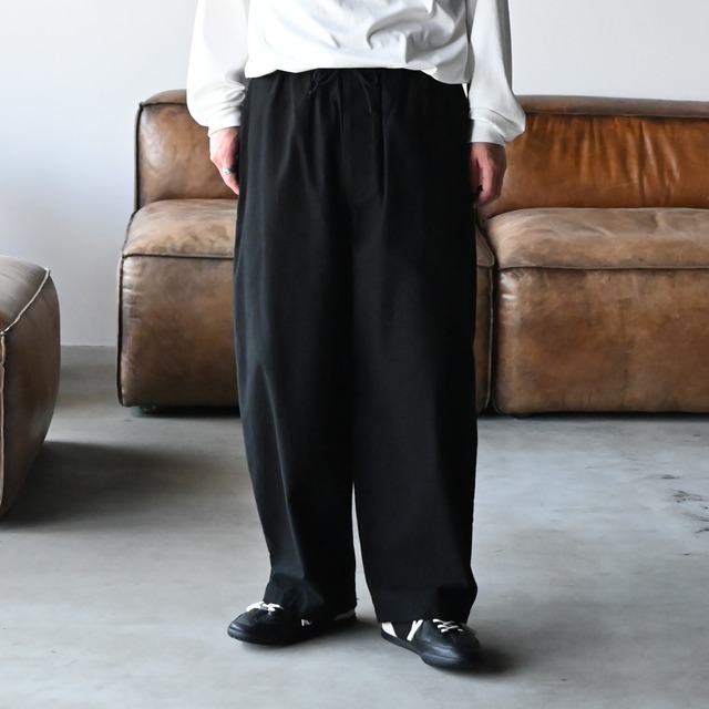 THE DAY / BRUSHED COTTON EASY TROUSERS