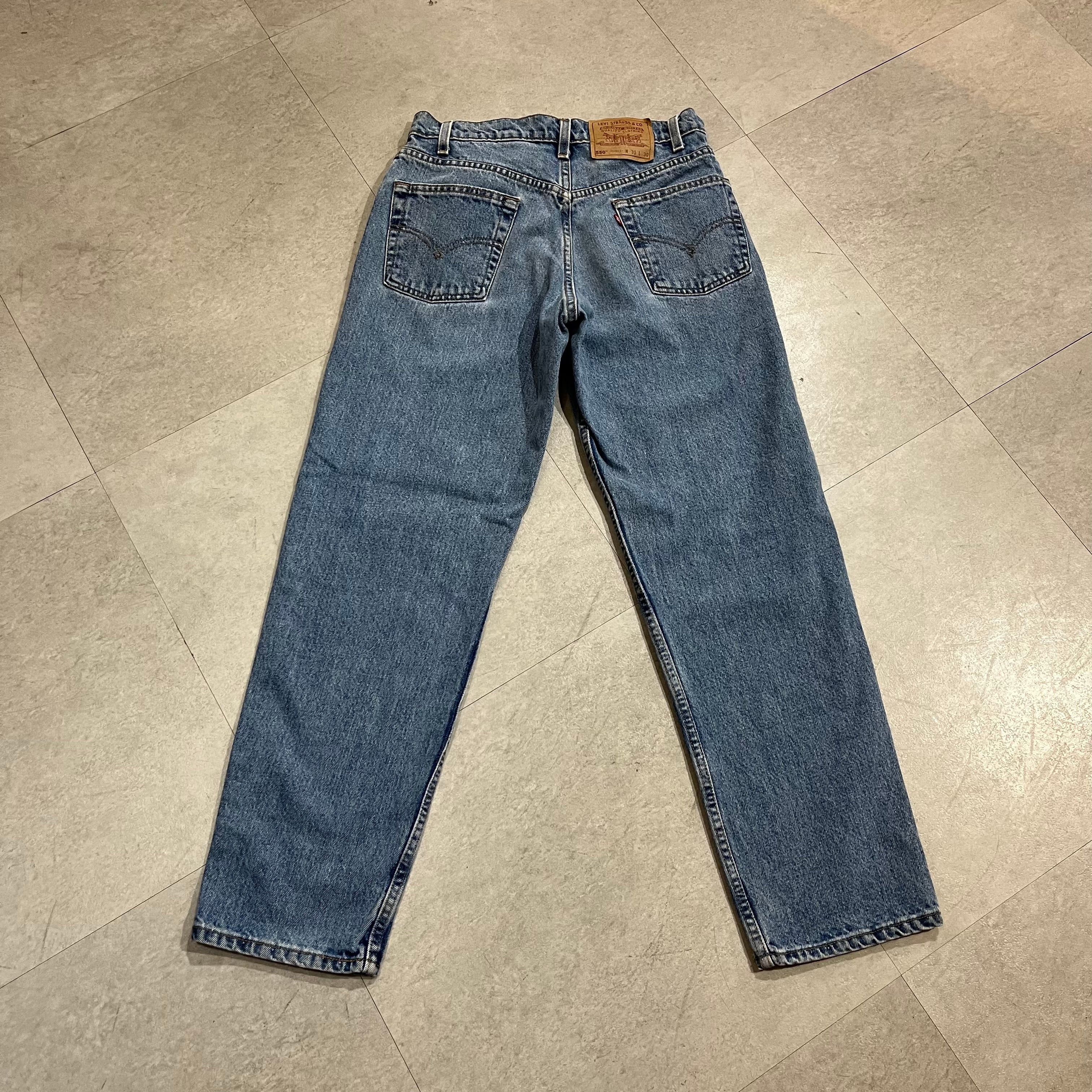 90年代 USA製 size : W31 L30【 Levi's550 】リーバイス550 バギー ...