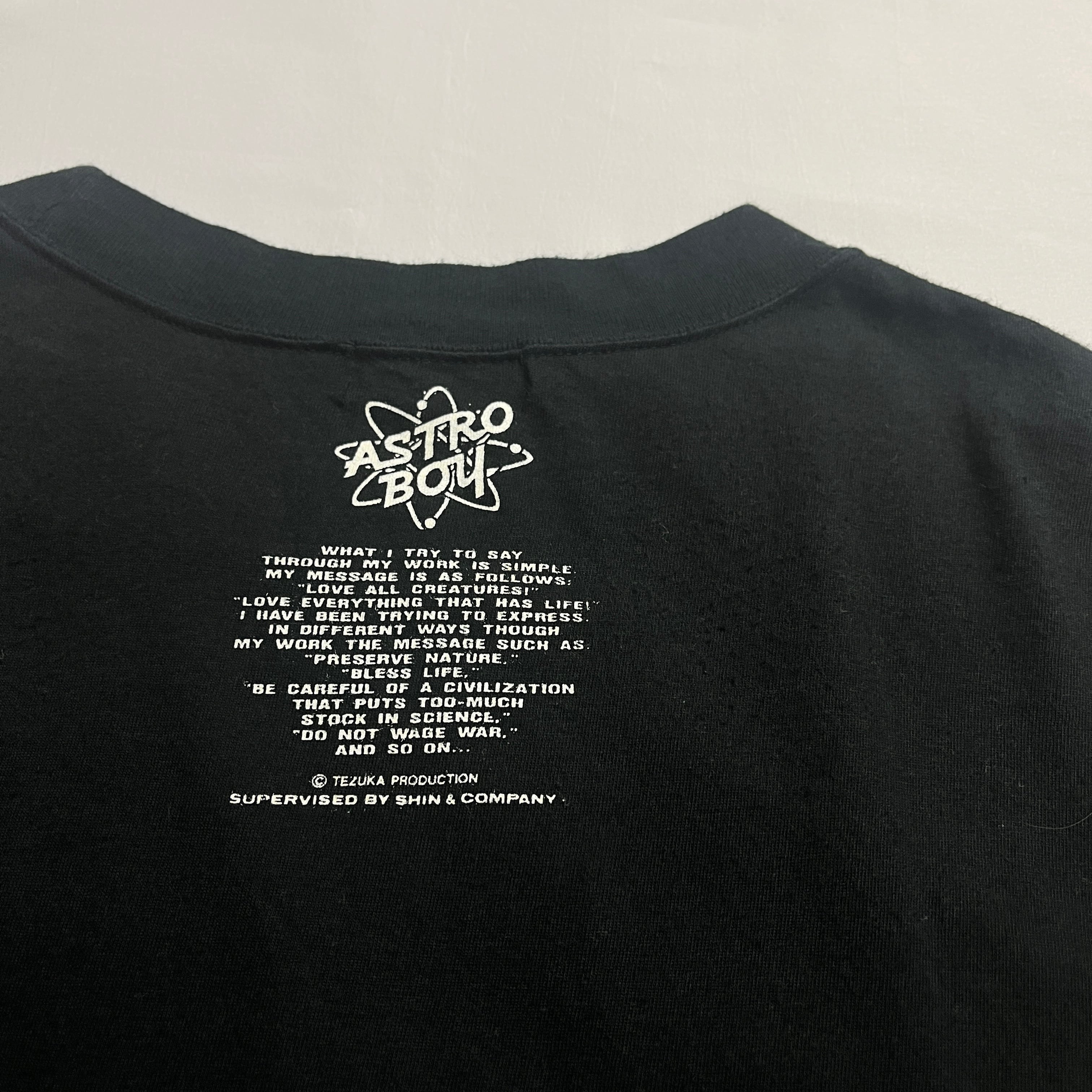 90s AstroBoy 鉄腕アトム ホログラムデザイン 長袖Tシャツ | PAY ID