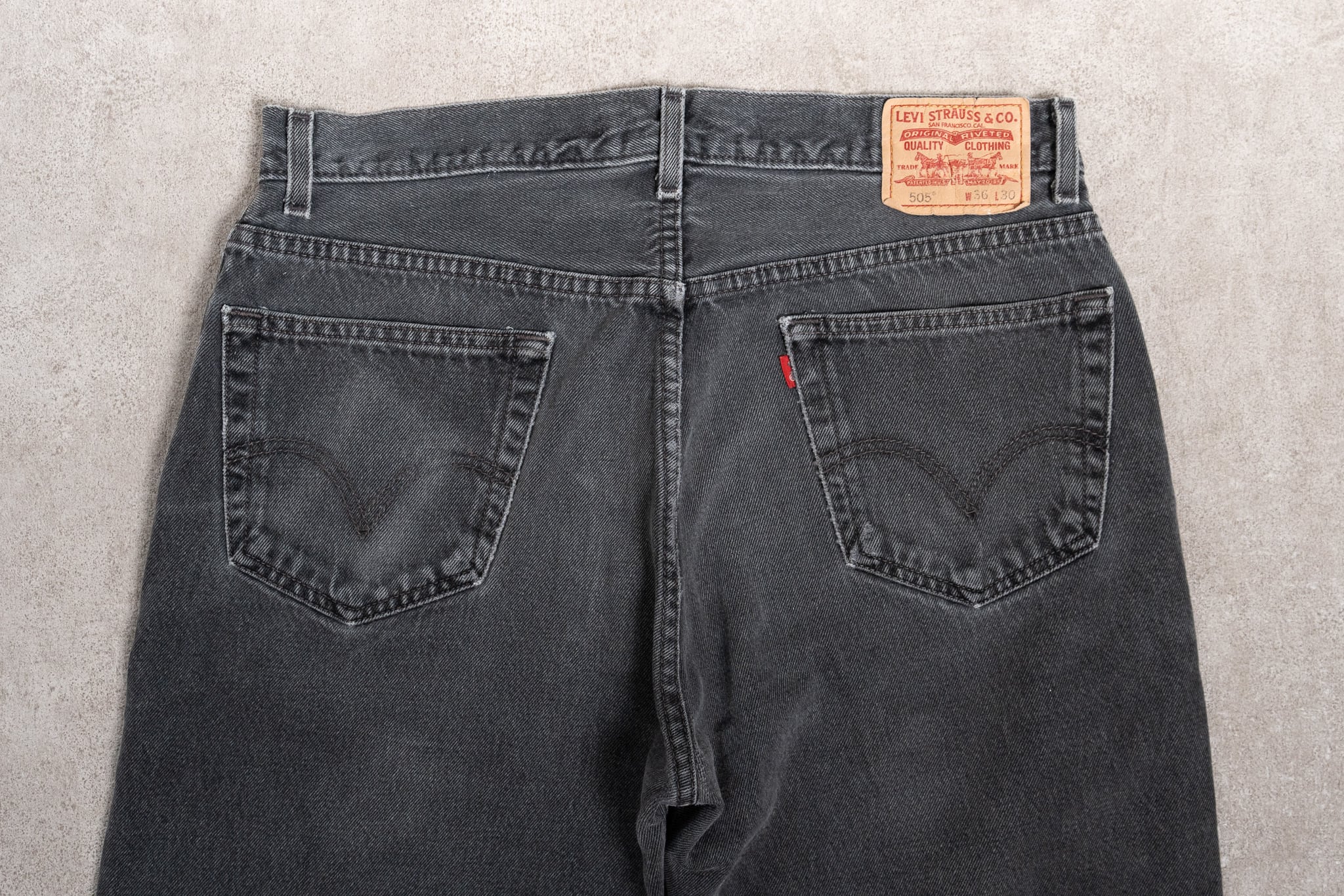 W36 L30】Levi's 505 Black Denim W36 L30】Levi's 505 Black Denim