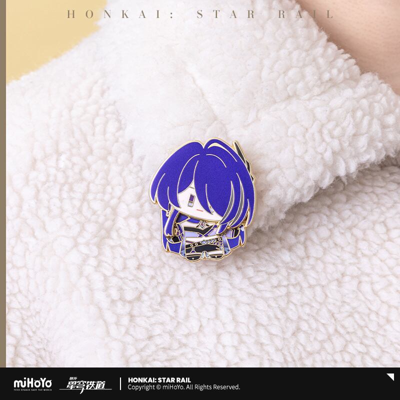 崩壊スターレイル 金属バッジ ちびキャラシリーズ ファイノン