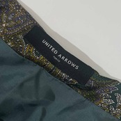 UNITED ARROWS ユナイテッドアローズ ペイズリー プリーツ スカート 38/レディース