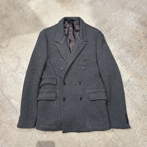 FRAIZZOLI&CO WOOL TAILORED JACKET GREY ITALY