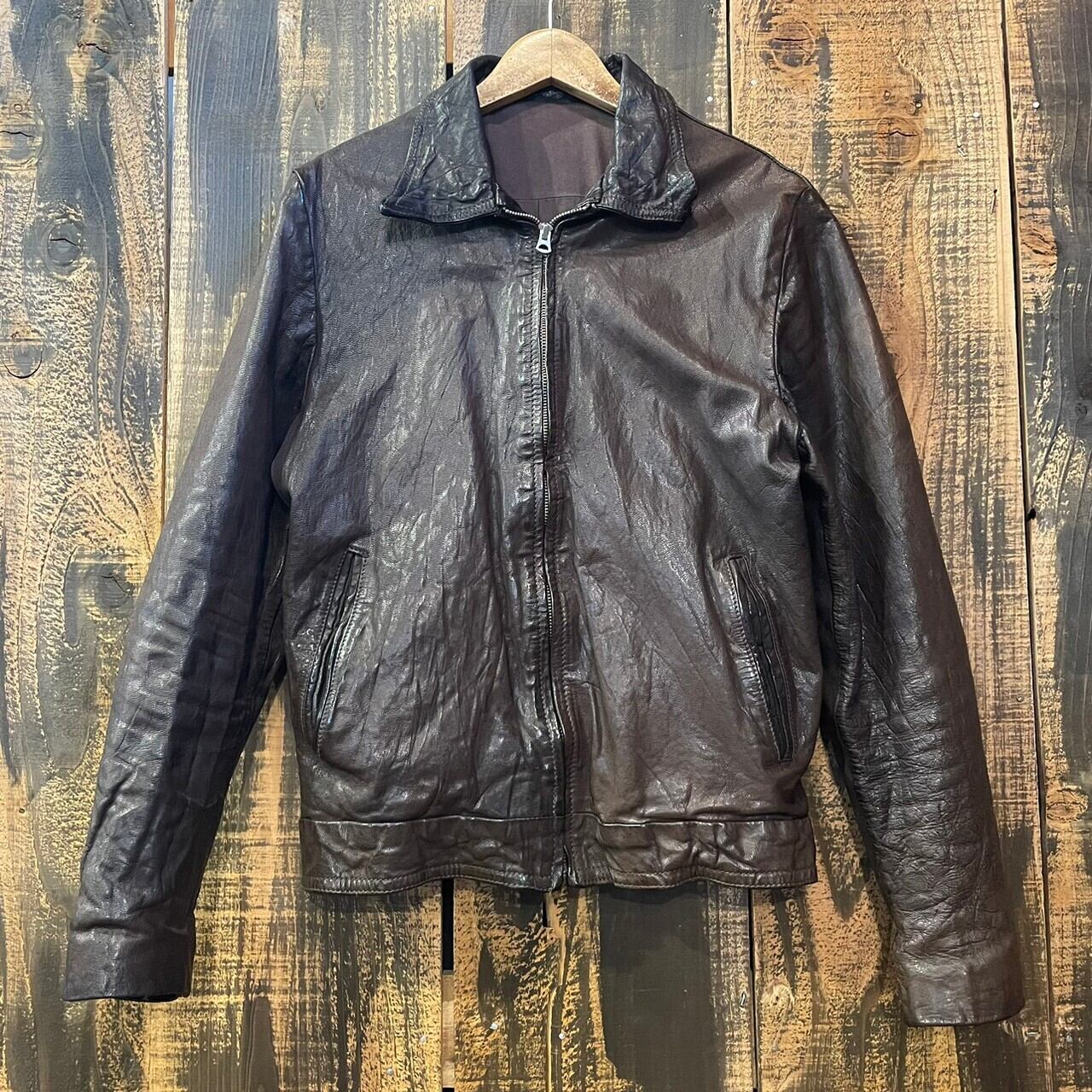 00s DESIGN WORK Real Leather Jacket SPROUT ONLINE