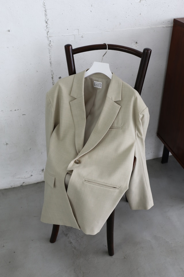 【Exclusive Line】JAPAN MADE oversize jacket（beige）