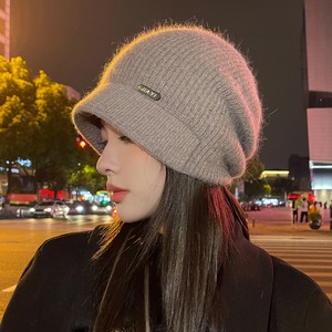 キャスケット ニットキャップ ニット帽 レディース帽子 春秋帽子 ハットレディース 秋冬ハット  カジュアル 大人 おしゃれ 大人可愛い 存在感 無地 春 秋 冬 レディース デート お出かけ 休日 旅行 普段使い 韓国 ファッション スタイル 暖かい プレゼント 送料無料 フリーサイズ ホワイト ブラック ブラウン グレー ベージュ ピンク