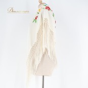 フラメンコ 衣装 シージョ ピキージョ ホワイト系 レッド系 グリーン系 白 赤 緑 刺繍 花柄 フレコ トライアングル 小物 飾り 装飾 ダンス パーティ 発表会 フラメンコ衣装 フリル 衣装小物 ダンス小物 舞台衣装 発表会用 ライブ衣装 刺繍デザイン 花柄刺繍 フリンジ 小物飾り 装飾用