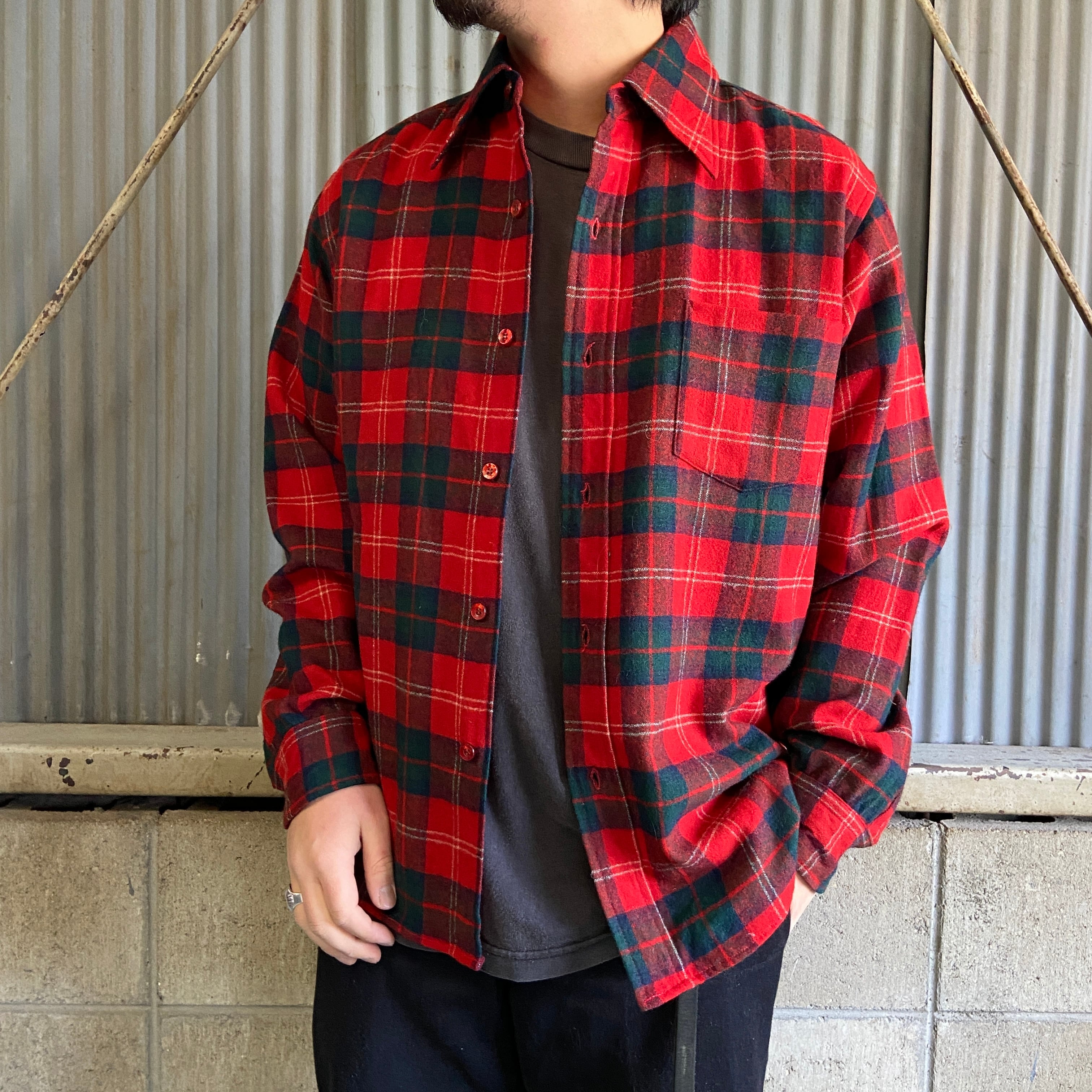 PENDLETON 70s 長袖シャツ