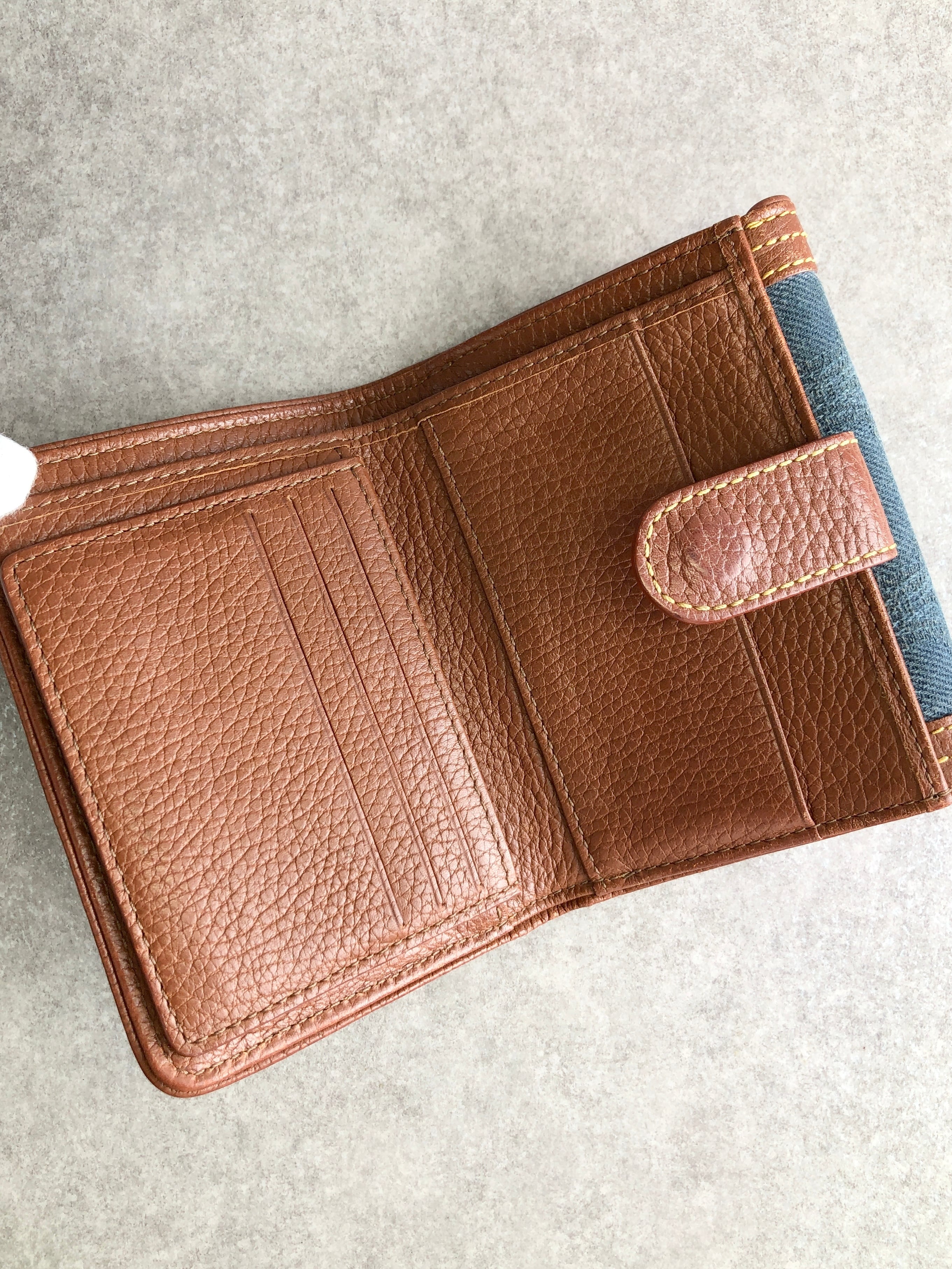 CELINE セリーヌ 財布 インディゴ パリマカダム デニム vintage