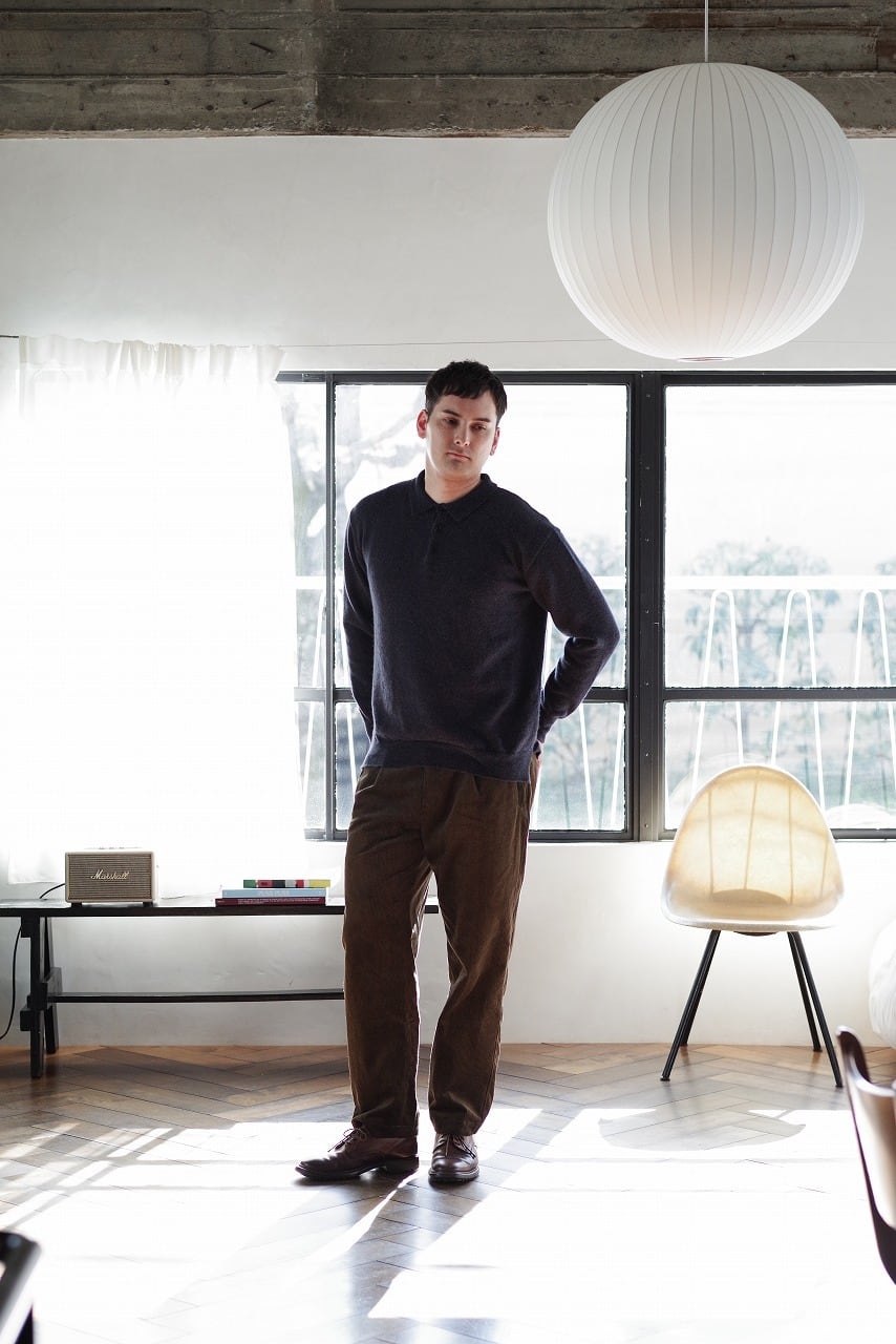 Alpaca Wool Smooth Knitted Polo