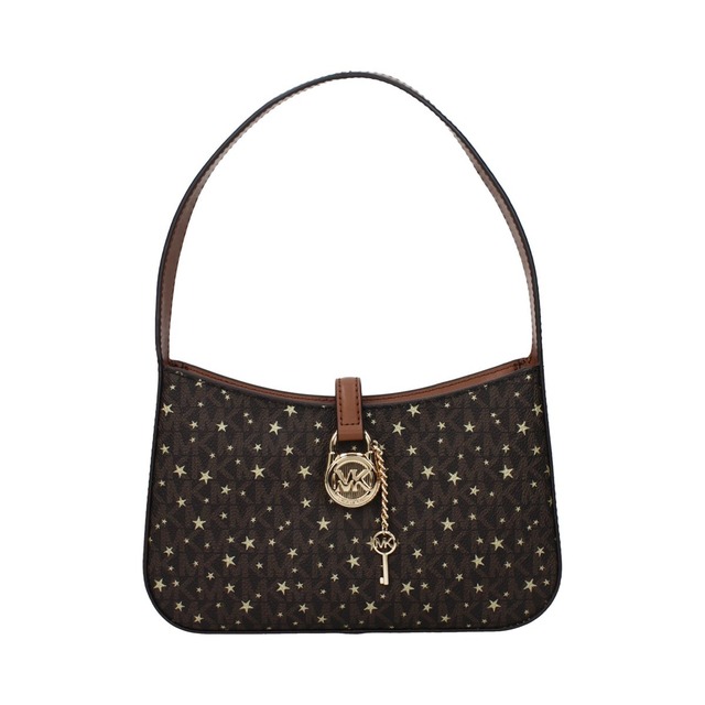 MICHAEL KORS マイケルコース レディース ハンドバッグ ファブリック ブラウン