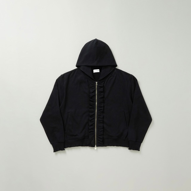 Frill Zip up sweat