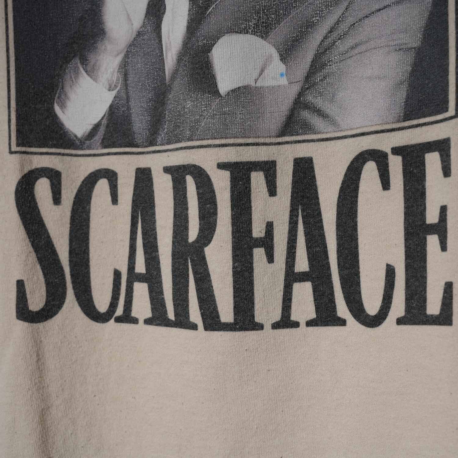 スカーフェイス SCARFACE Tシャツ ムービーtee Lサイズ ベージュ 映画