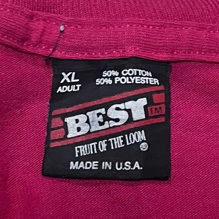 eaa351495取扱店90年代 フルーツオブザルーム FRUIT OF THE LOOM プリントTシャツ USA製 メンズXL ヴィンテージ /eaa351495