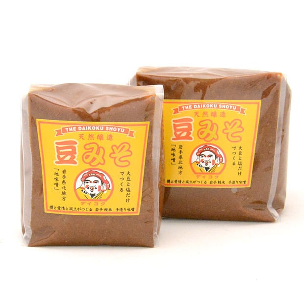 豆みそ（500g） | 岩手県軽米町の特産品/かるまいさん
