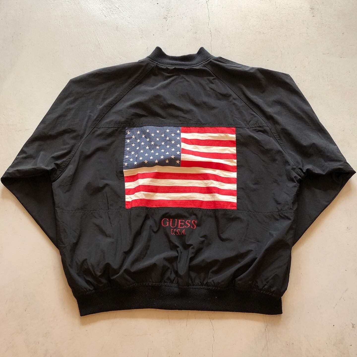 90s GUESS nylon zip blouson【高円寺店】