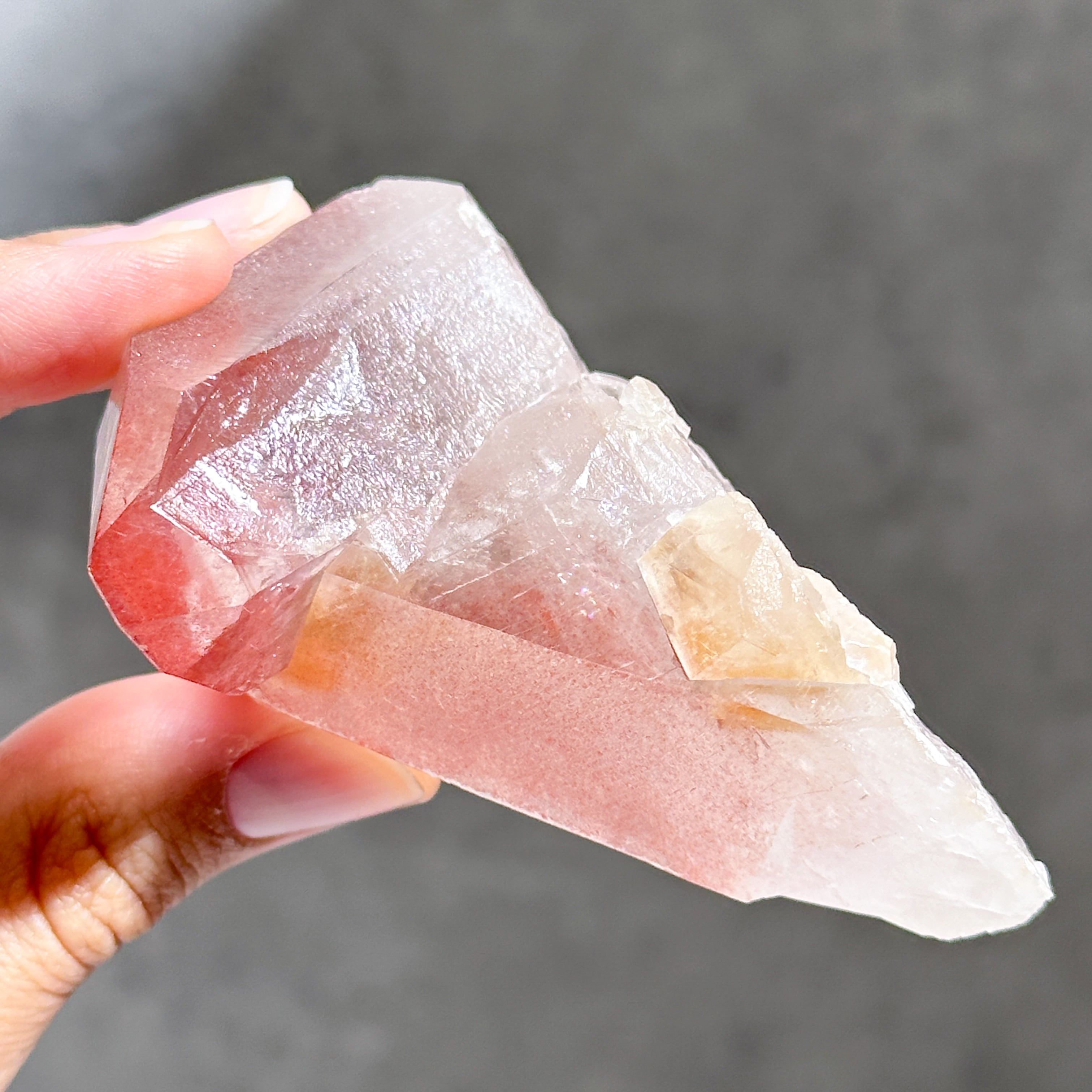 ディアマンティーナ産ピンクレムリアン クラスター 32◇ Pink Lemurian