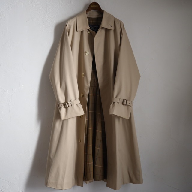 80s Vintage Burberrys’ Rider Coat (Belted)【Made in England】