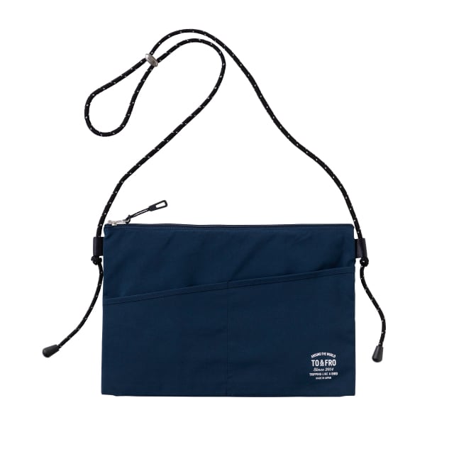 TO＆FRO】PACKABLE POUCH -SQUARE- (ネイビー) 590Co.
