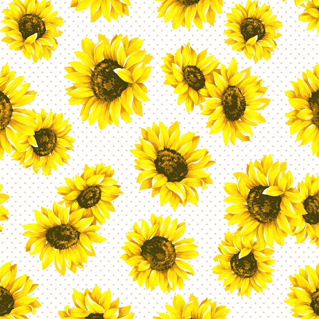 【Paper+Design】バラ売り2枚 ランチサイズ ペーパーナプキン SUNFLOWER GARDEN ホワイト