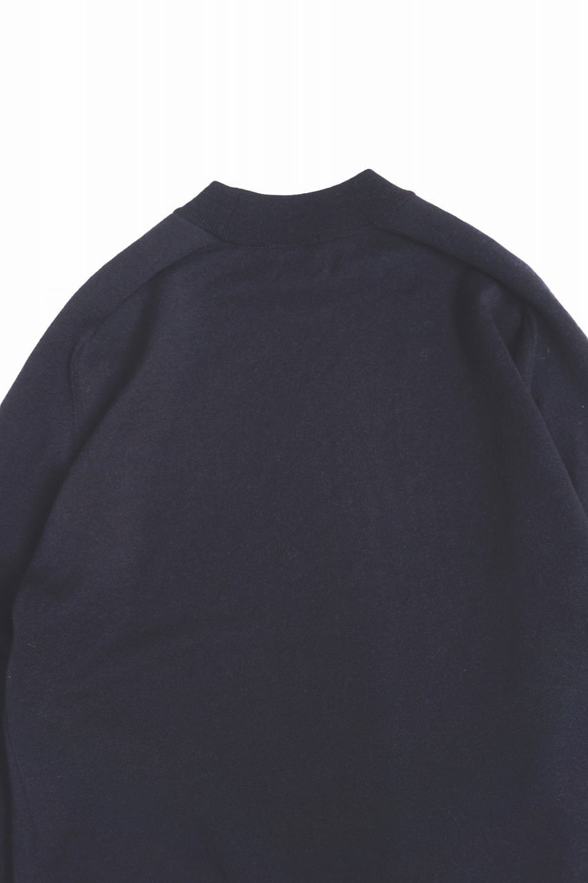 Worsted Merino Mock Neck P/O