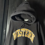 00s STEVE & BARRY’S “WESTERN” リバースウィーブタイプ フーディー