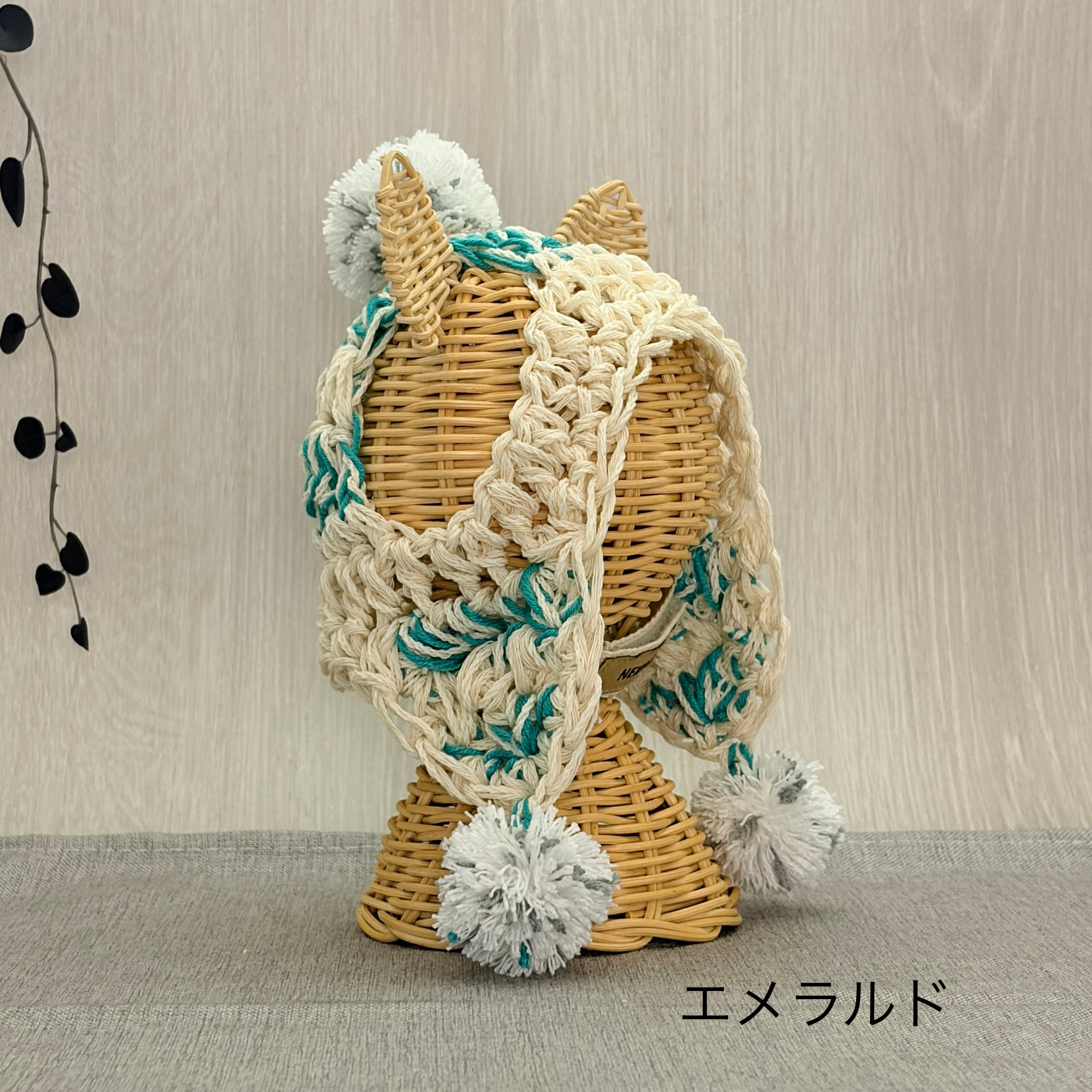 ねっこー帽 S〜Mサイズ 猫用帽子｜オリジナルハンドメイドニット帽