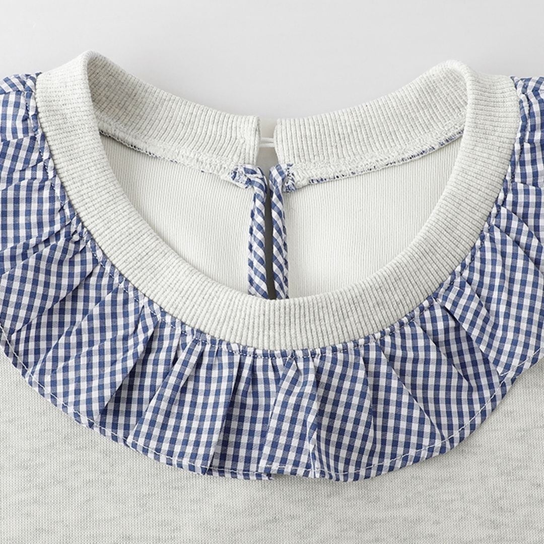 45R フォーティーファイブアール フリル ブラウス チェック柄 サイズ2