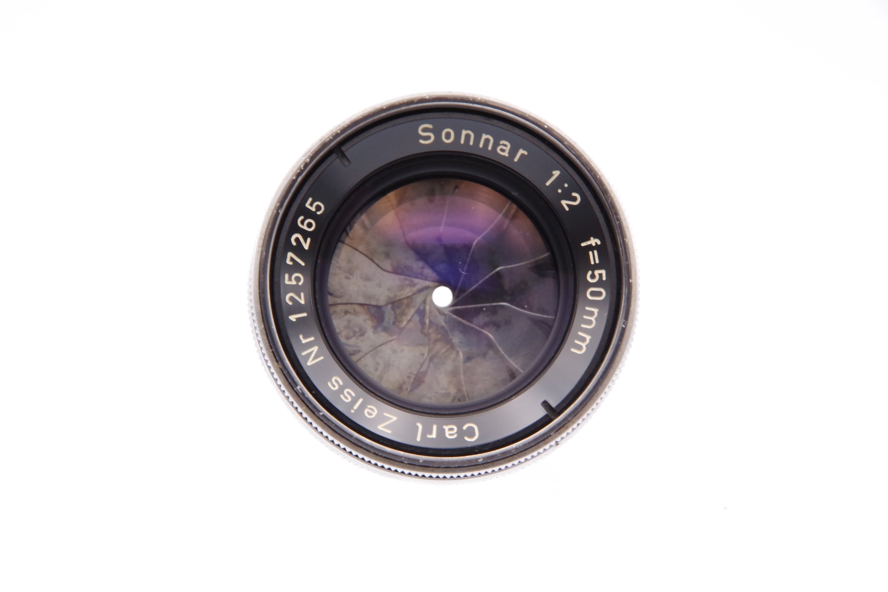 Contax IIa Color Dial+ Carl Zeiss Sonnar 50mm F2 Zeiss Ikon