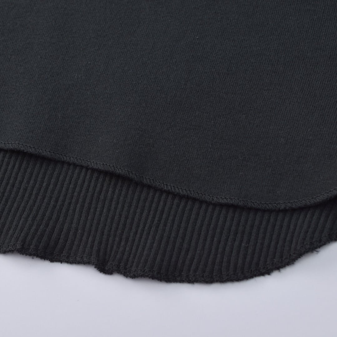 Fabrique en planete terre ファブリケアンプラネテール コンビネイションクルーネックPO・ブラック