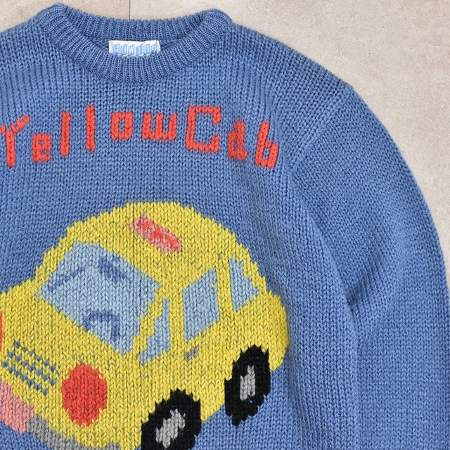 80～90s YellowCab sweater