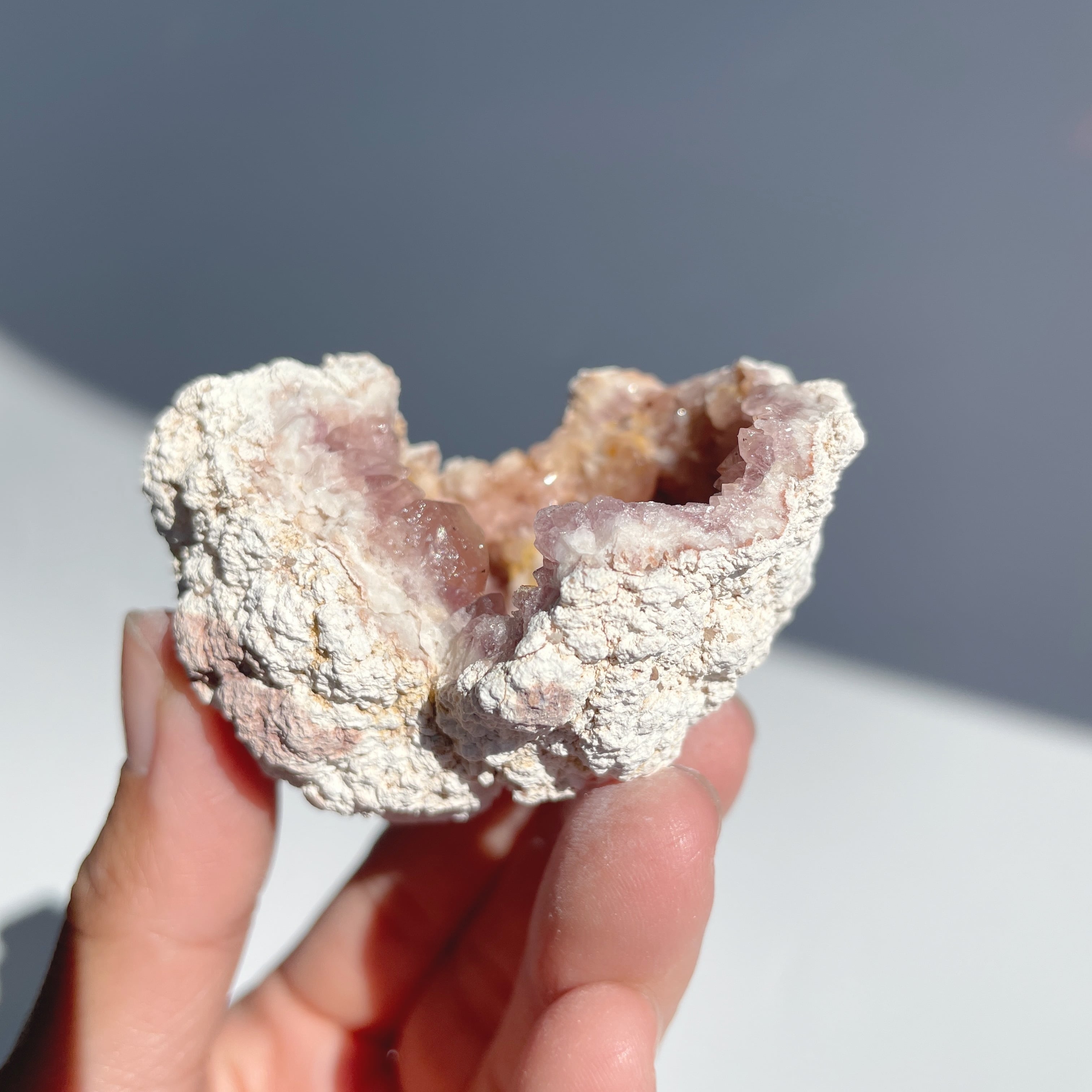 ピンクアメジスト原石／ジオード 09◇ Pink Amethyst Geode◇天然石