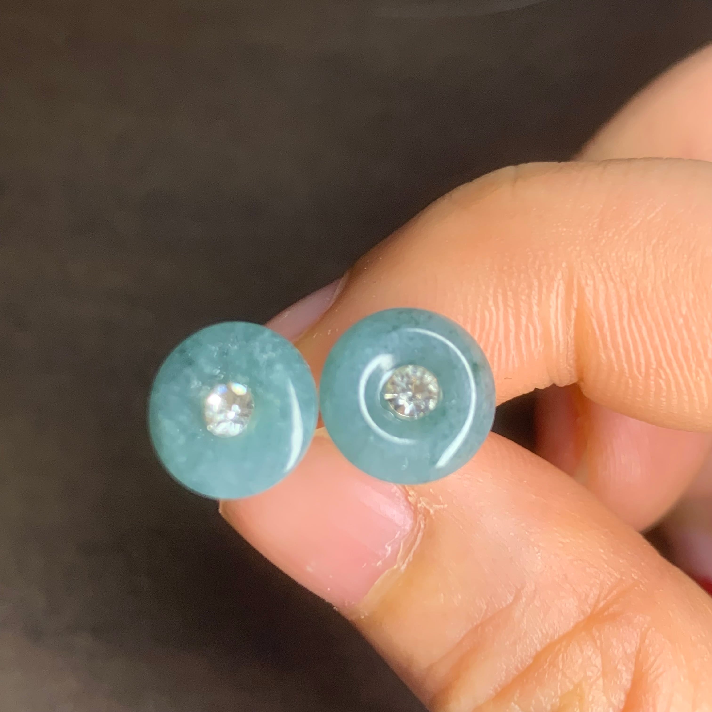 本翡翠指輪 リング 超可愛い キンモクセイ色 ミャンマー産 お買い得