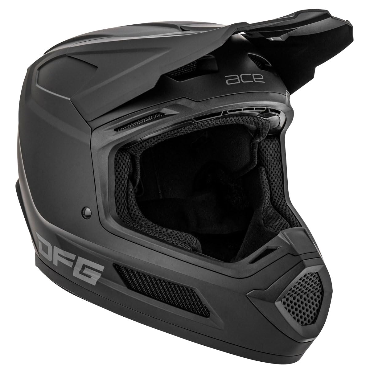 ダートフリーク(Dirtfreak) DFG エースヘルメット マットブラック XL