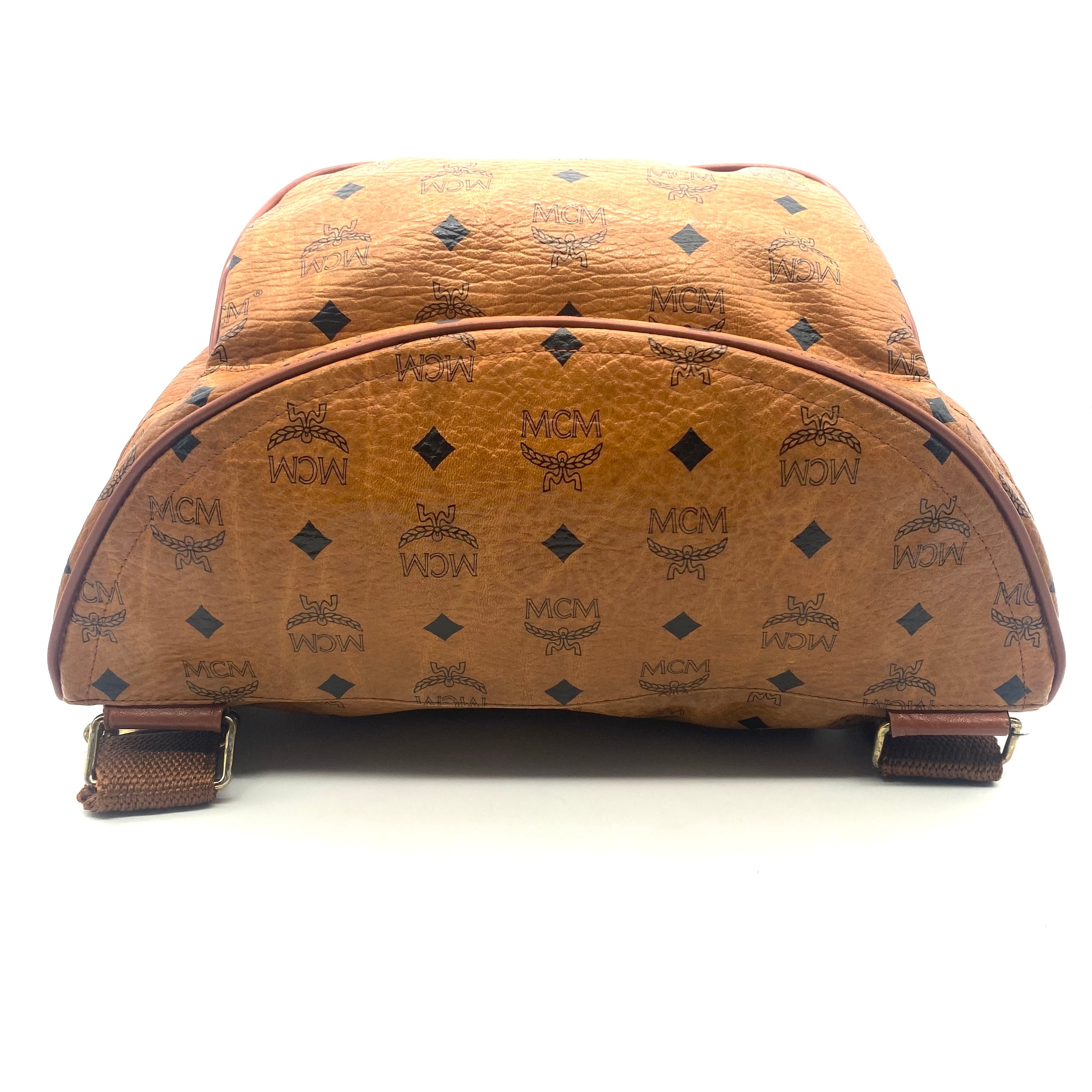 Vintage MCM Visetos Backpack Cognac / ヴィンテージ エムシー Vintage MCM Visetos Backpack Cognac / ヴィンテージ エムシー