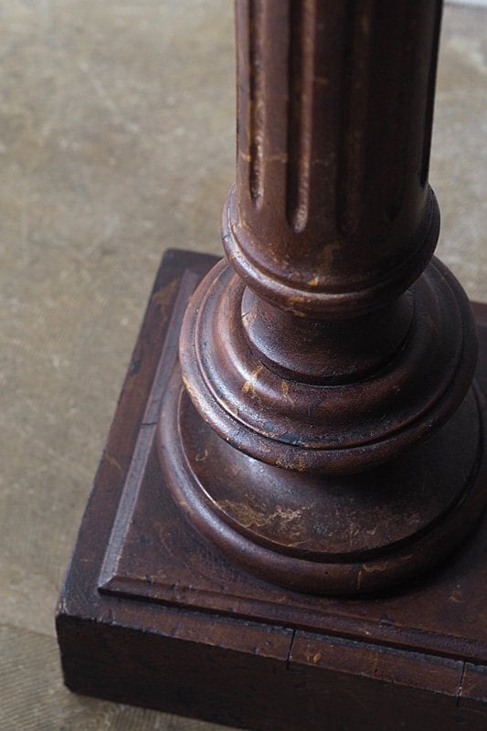 オーク木柱、コラム、花台-antique wood column | アンティーク オーク木柱、コラム、花台-antique wood column | アンティーク