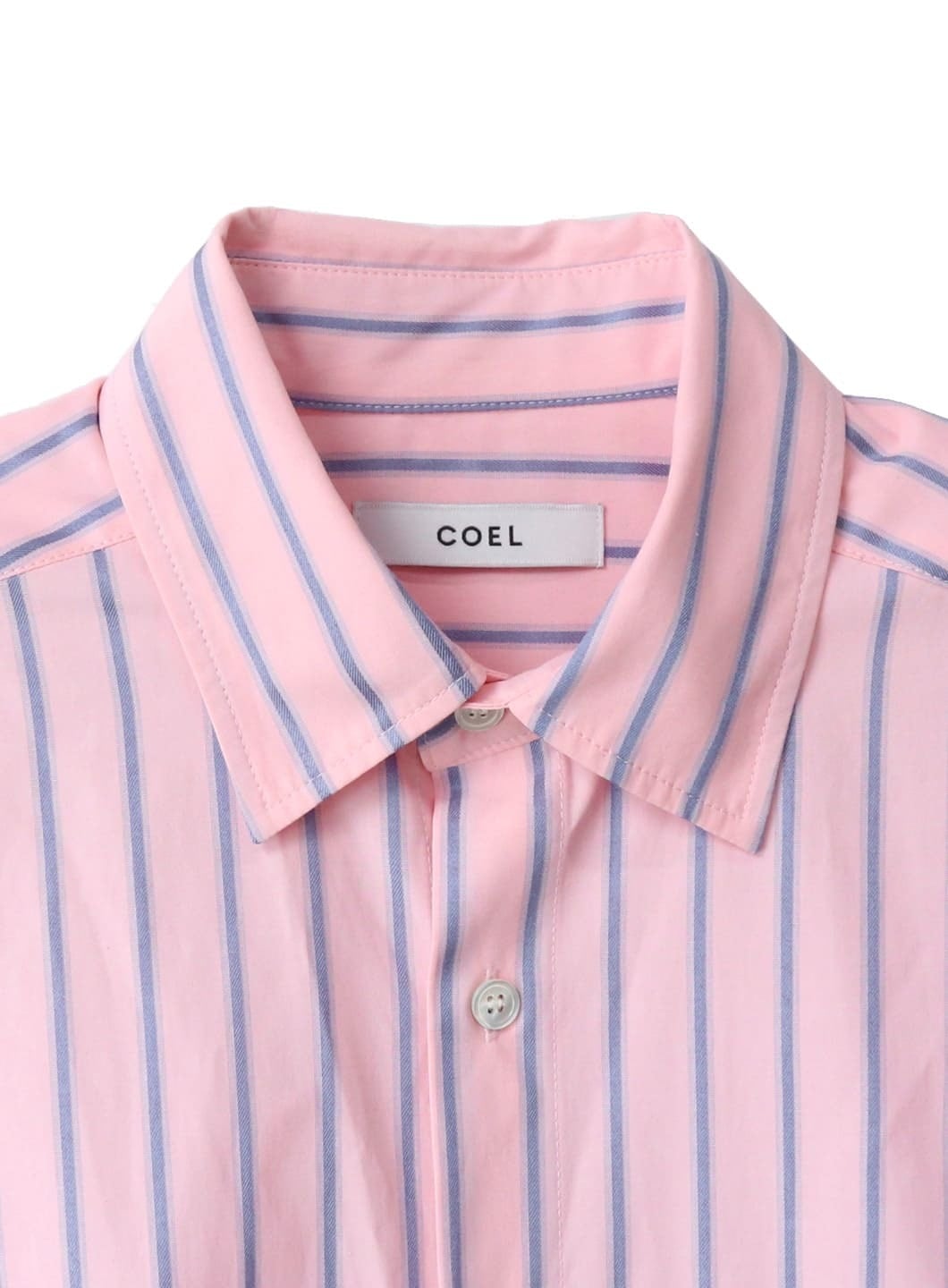 COEL(Ladies)】COEL×Desafioバックロゴビッグシャツ ブルーM COEL(Ladies)】COEL×Desafioバックロゴビッグシャツ ブルーM