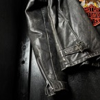 Schott 641 Harley-Davidson カスタムレザージャケット　シングルライダース　ショット　ハーレーダビッドソン　革ジャン