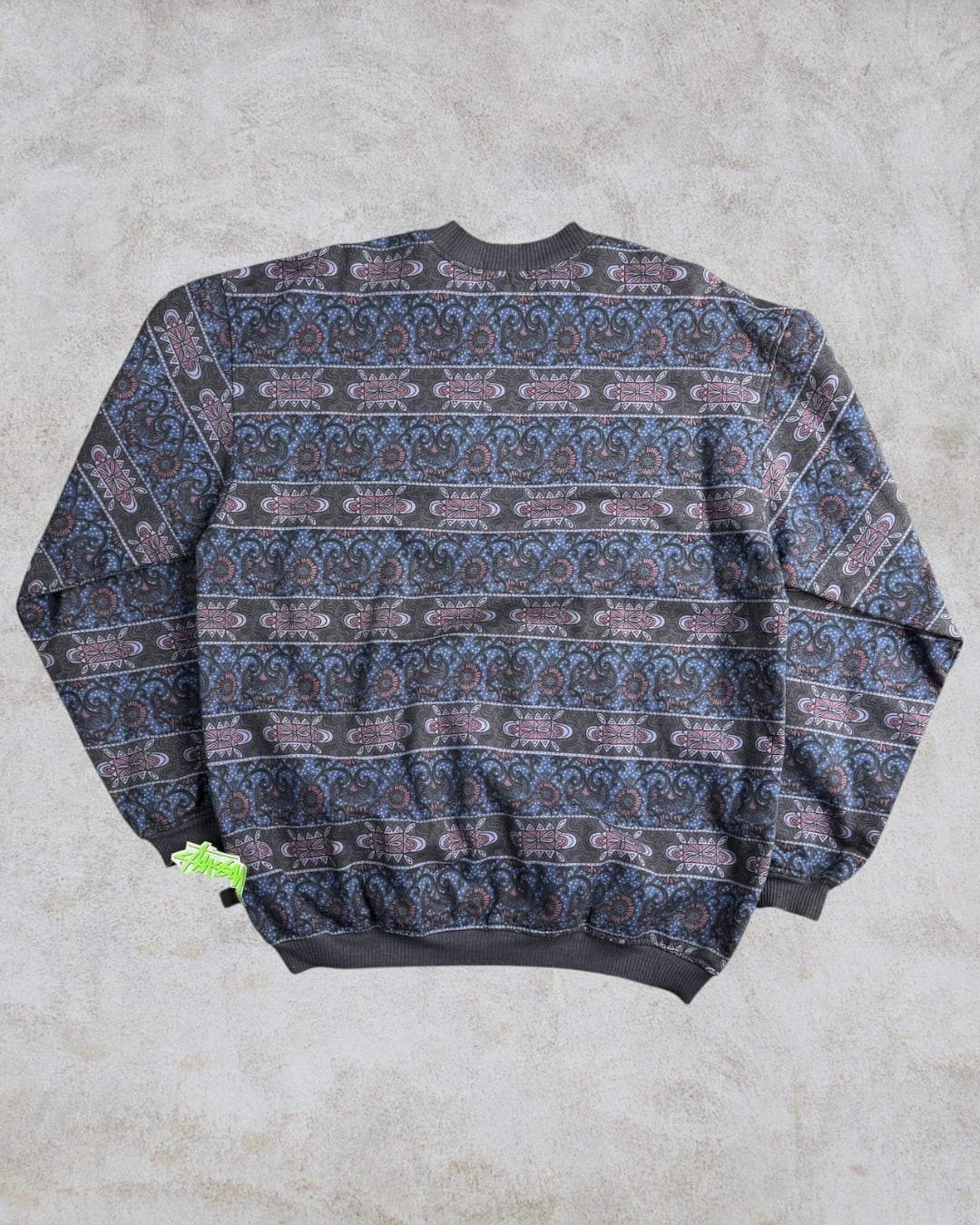 Special!!】80's~90's old stussy Tomtom Design Sweat “DEADSTOCK