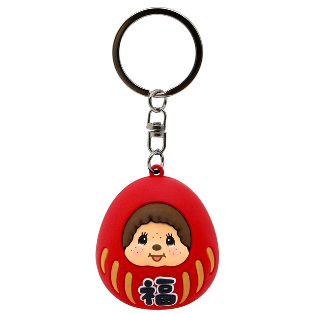 モンチッチだるまキーホルダー モンチッチ赤(9613076)