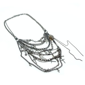 gunda<ガンダ>JUNK HEAVEN NERO NECKLACE/Long type [ジャンクヘブンネロ ネックレス/ロングタイプ]