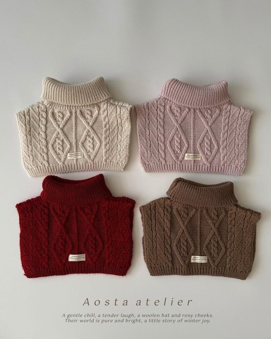即納⌇aosta / Knit neck warmer