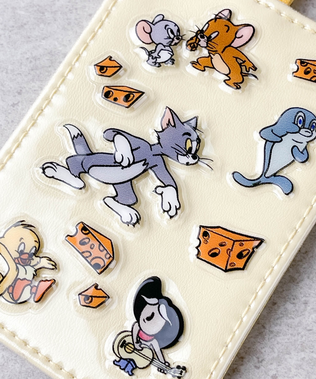 F268079-52_TOM and JERRY×Flapper フレンズぷくぷくパスケース - 4